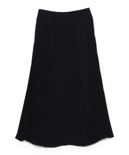 Demi-Luxe BEAMS(デミルクス ビームス)の「【8/6値下げ】イレギュラープリーツ スカート(スカート・レディース・オフホワイト/ネイビー・38/36)」の19枚目の写真