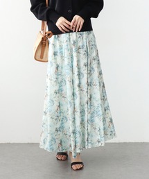 Jines | フラワープリントヘムスカート(スカート)