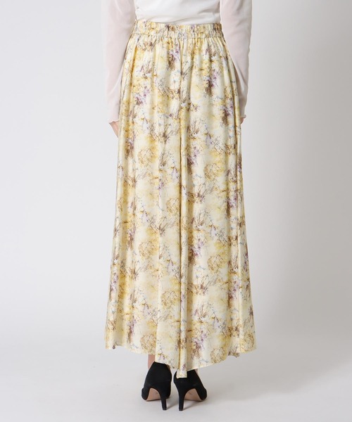 Jines（ジネス）の「フラワープリントヘムスカート（スカート・レディース・ブルー/イエロー・38）」の13枚目の写真
