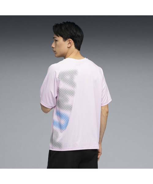PUMA(プーマ)の「PUMA プーマ メンズ トレーニング バックプリント 半袖 Tシャツ(Tシャツ/カットソー・メンズ・ブラック/オリーブ/ライトピンク・LARGE/MEDIUM/X-LARGE/SMALL/XX-LARGE)」の4枚目の写真