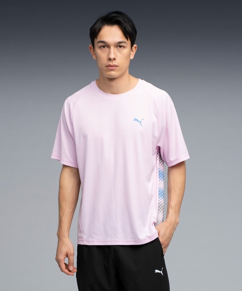 PUMA(プーマ)の「PUMA プーマ メンズ トレーニング バックプリント 半袖 Tシャツ(Tシャツ/カットソー・メンズ・ブラック/オリーブ/ライトピンク・LARGE/MEDIUM/X-LARGE/SMALL/XX-LARGE)」の3枚目の写真