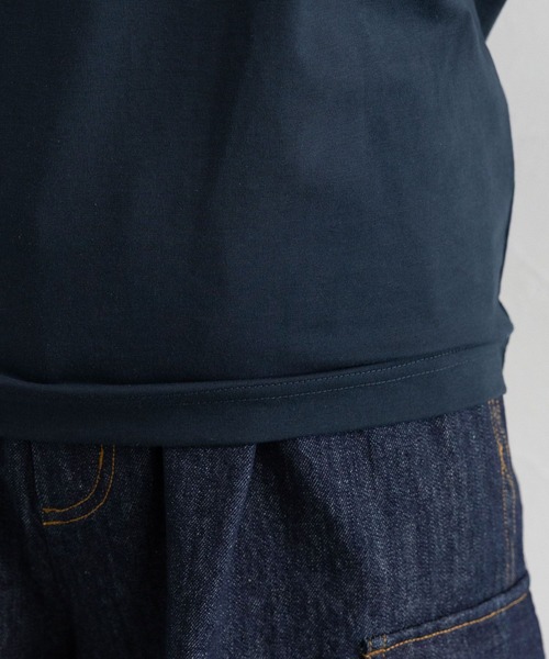 RAGEBLUE（レイジブルー）の「フロントロゴプリントTシャツ（Tシャツ/カットソー・レディース・ブルー/ホワイト/ネイビー・FREE）」の7枚目の写真