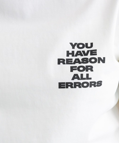 RAGEBLUE（レイジブルー）の「フロントロゴプリントTシャツ（Tシャツ/カットソー・レディース・ブルー/ホワイト/ネイビー・FREE）」の9枚目の写真