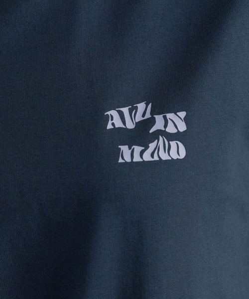 RAGEBLUE（レイジブルー）の「フロントロゴプリントTシャツ（Tシャツ/カットソー・レディース・ブルー/ホワイト/ネイビー・FREE）」の11枚目の写真