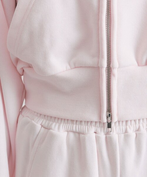 OLIVE des OLIVE（オリーブデオリーブ）の「フード刺繍ロゴパーカー（パーカー・レディース・トップグレー/ドット/ピンク・FREE）」の8枚目の写真