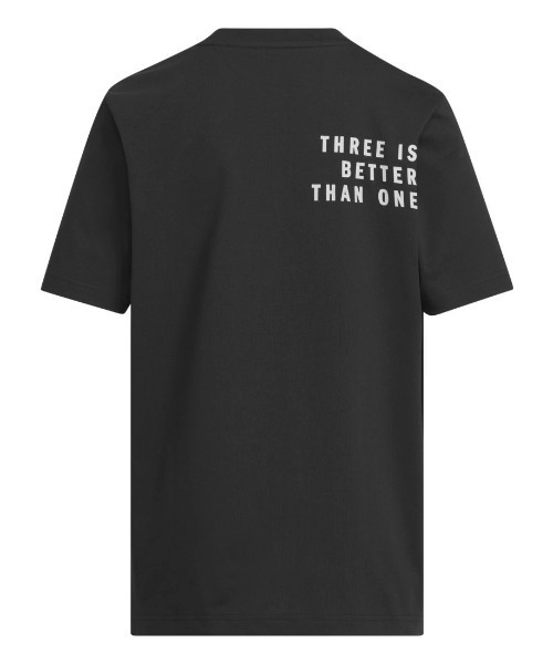 adidas（アディダス）の「アディダス adidas キッズ ブランドラブ ルーズフィット シングルジャージー 半袖Tシャツ（Tシャツ/カットソー・キッズ・ブルー/ブラック/ホワイト・130cm/140cm/150cm/160cm）」の9枚目の写真
