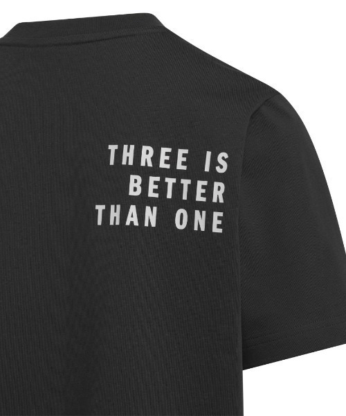 adidas（アディダス）の「アディダス adidas キッズ ブランドラブ ルーズフィット シングルジャージー 半袖Tシャツ（Tシャツ/カットソー・キッズ・ブルー/ブラック/ホワイト・130cm/140cm/150cm/160cm）」の6枚目の写真