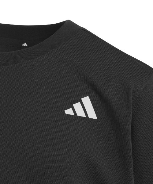 adidas（アディダス）の「アディダス adidas キッズ ブランドラブ ルーズフィット シングルジャージー 半袖Tシャツ（Tシャツ/カットソー・キッズ・ブルー/ブラック/ホワイト・130cm/140cm/150cm/160cm）」の8枚目の写真