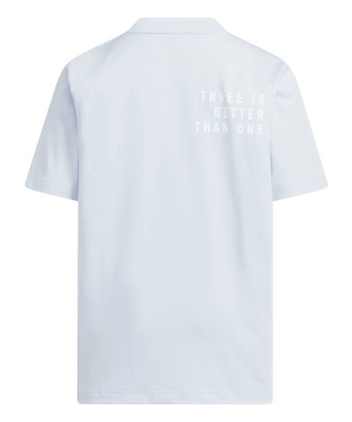adidas（アディダス）の「アディダス adidas キッズ ブランドラブ ルーズフィット シングルジャージー 半袖Tシャツ（Tシャツ/カットソー・キッズ・ブルー/ブラック/ホワイト・130cm/140cm/150cm/160cm）」の5枚目の写真