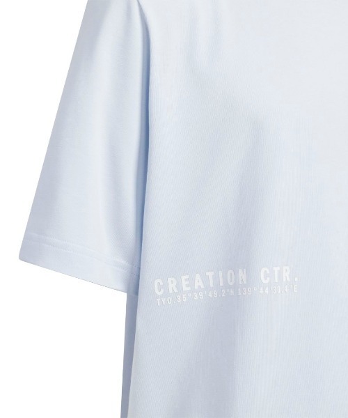 adidas（アディダス）の「アディダス adidas キッズ ブランドラブ ルーズフィット シングルジャージー 半袖Tシャツ（Tシャツ/カットソー・キッズ・ブルー/ブラック/ホワイト・130cm/140cm/150cm/160cm）」の4枚目の写真