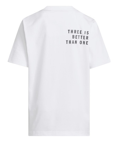 adidas（アディダス）の「アディダス adidas キッズ ブランドラブ ルーズフィット シングルジャージー 半袖Tシャツ（Tシャツ/カットソー・キッズ・ブルー/ブラック/ホワイト・130cm/140cm/150cm/160cm）」の12枚目の写真