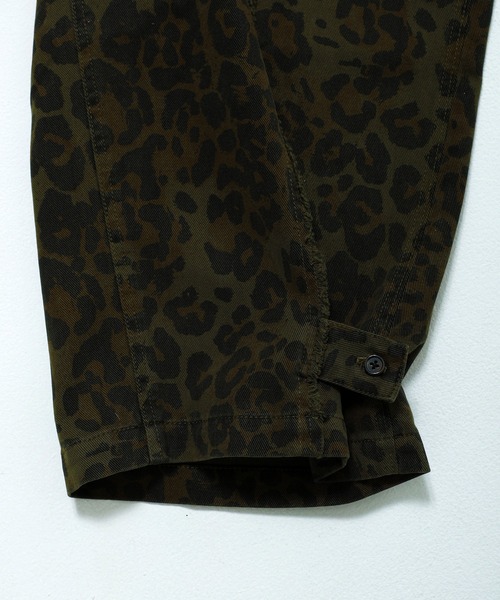 Revo.（レボ）の「Revo. アニマル レオパードパターン 2way ワイドパンツ（その他パンツ・メンズ・ホワイト/オリーブ/ブラウン・1/2）」の14枚目の写真