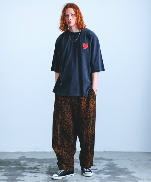 Revo.（レボ）の「Revo. アニマル レオパードパターン 2way ワイドパンツ（その他パンツ・メンズ・ホワイト/オリーブ/ブラウン・1/2）」の8枚目の写真