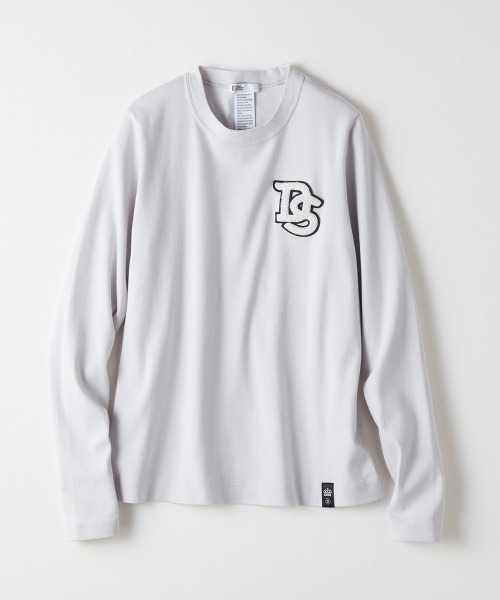 DOUBLE STANDARD CLOTHING(ダブルスタンダードクロージング)の「24/-フライスプルオーバー(WEB限定)(Tシャツ/カットソー・レディース・オフホワイト/グレー/ネイビー・FREE)」の2枚目の写真