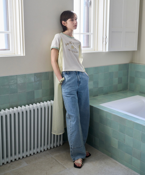 COVERNAT WOMAN（カバーナットウーマン）の「ウィメンズワイドデニムパンツライトブルー（デニムパンツ・レディース・その他・WS/WM）」の4枚目の写真