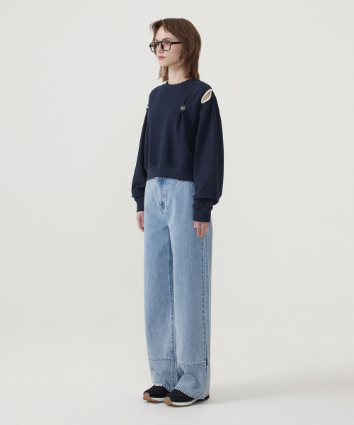 COVERNAT WOMAN（カバーナットウーマン）の「ウィメンズワイドデニムパンツライトブルー（デニムパンツ・レディース・その他・WS/WM）」の7枚目の写真