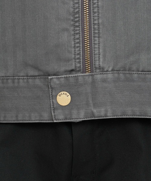 Dickies(ディッキーズ)の「Dickies/ディッキーズ ヘリンボーン ジャケット/デニムジャケット風/ワークジャケット(その他アウター・メンズ・ブラック/ブラウン・X-LARGE/MEDIUM/LARGE)」の13枚目の写真