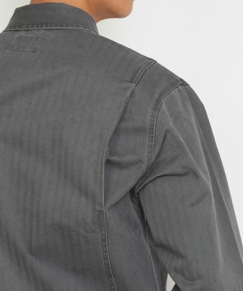 Dickies(ディッキーズ)の「Dickies/ディッキーズ ヘリンボーン ジャケット/デニムジャケット風/ワークジャケット(その他アウター・メンズ・ブラック/ブラウン・X-LARGE/MEDIUM/LARGE)」の16枚目の写真