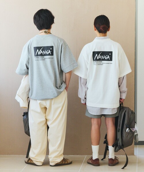 NANGA x フリークスストア 別注 繍 エコハイブリット TEE Lサイズ エコハイブリッド ボックスロゴ ロングスリーブTシャツ – NANGA ONLINE