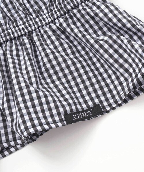 ZIDDY（ジディ）の「2WAYオフショルダーシャーリングトップスブラウス(130~160cm)（シャツ/ブラウス・キッズ・ブラック/ブラック系その他・FREE/140cm/130cm/150cm）」の7枚目の写真