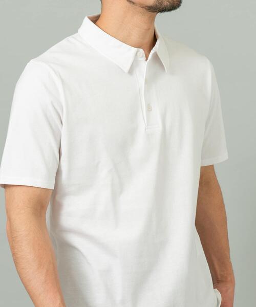 URBAN RESEARCH ROSSO MEN（アーバンリサーチロッソメン）の「『XLサイズあり』『UR TECH』汗ジミ防止ポロシャツ（ポロシャツ・メンズ・グレー/ネイビー/ホワイト/ライトブルー/ブラック・MEDIUM/X-LARGE/LARGE/SMALL）」の14枚目の写真