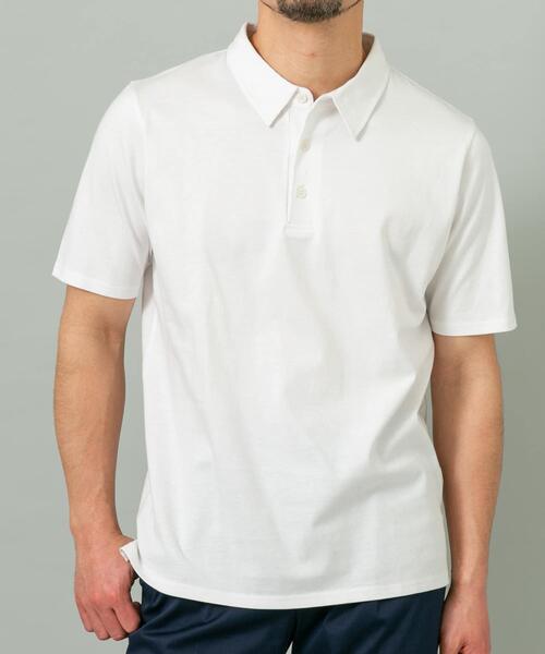URBAN RESEARCH ROSSO MEN（アーバンリサーチロッソメン）の「『XLサイズあり』『UR TECH』汗ジミ防止ポロシャツ（ポロシャツ・メンズ・グレー/ネイビー/ホワイト/ライトブルー/ブラック・MEDIUM/X-LARGE/LARGE/SMALL）」の13枚目の写真