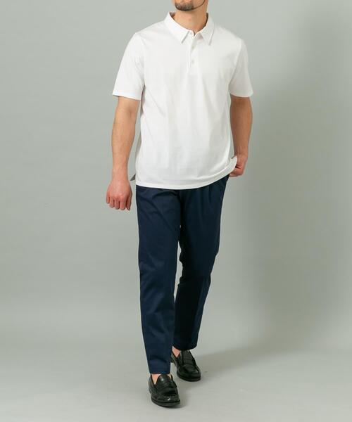 URBAN RESEARCH ROSSO MEN（アーバンリサーチロッソメン）の「『XLサイズあり』『UR TECH』汗ジミ防止ポロシャツ（ポロシャツ・メンズ・グレー/ネイビー/ホワイト/ライトブルー/ブラック・MEDIUM/X-LARGE/LARGE/SMALL）」の12枚目の写真