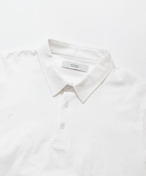 URBAN RESEARCH ROSSO MEN（アーバンリサーチロッソメン）の「『XLサイズあり』『UR TECH』汗ジミ防止ポロシャツ（ポロシャツ・メンズ・グレー/ネイビー/ホワイト/ライトブルー/ブラック・MEDIUM/X-LARGE/LARGE/SMALL）」の7枚目の写真