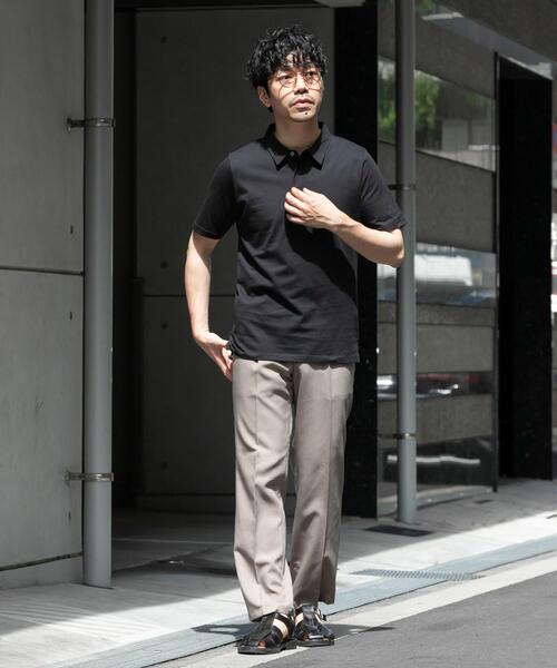 URBAN RESEARCH ROSSO MEN（アーバンリサーチロッソメン）の「『XLサイズあり』『UR TECH』汗ジミ防止ポロシャツ（ポロシャツ・メンズ・グレー/ネイビー/ホワイト/ライトブルー/ブラック・MEDIUM/X-LARGE/LARGE/SMALL）」の17枚目の写真