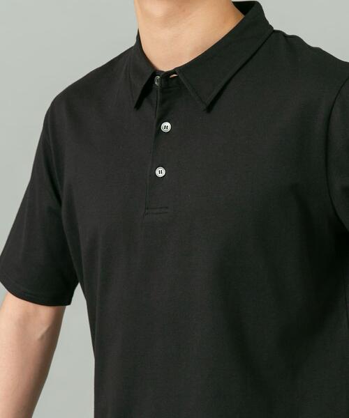 URBAN RESEARCH ROSSO MEN（アーバンリサーチロッソメン）の「『XLサイズあり』『UR TECH』汗ジミ防止ポロシャツ（ポロシャツ・メンズ・グレー/ネイビー/ホワイト/ライトブルー/ブラック・MEDIUM/X-LARGE/LARGE/SMALL）」の18枚目の写真