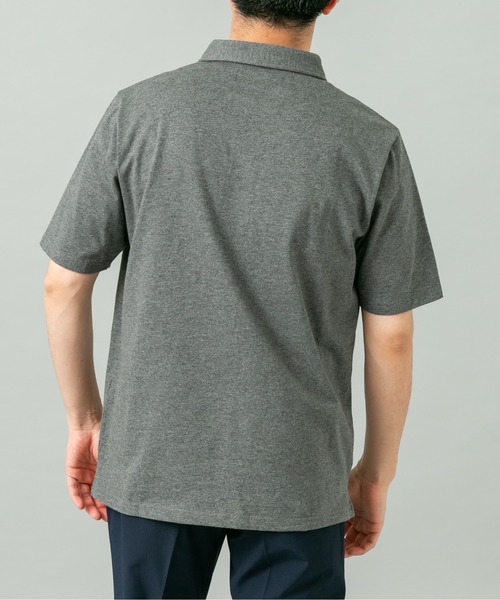URBAN RESEARCH ROSSO MEN（アーバンリサーチロッソメン）の「『XLサイズあり』『UR TECH』汗ジミ防止ポロシャツ（ポロシャツ・メンズ・グレー/ネイビー/ホワイト/ライトブルー/ブラック・MEDIUM/X-LARGE/LARGE/SMALL）」の17枚目の写真