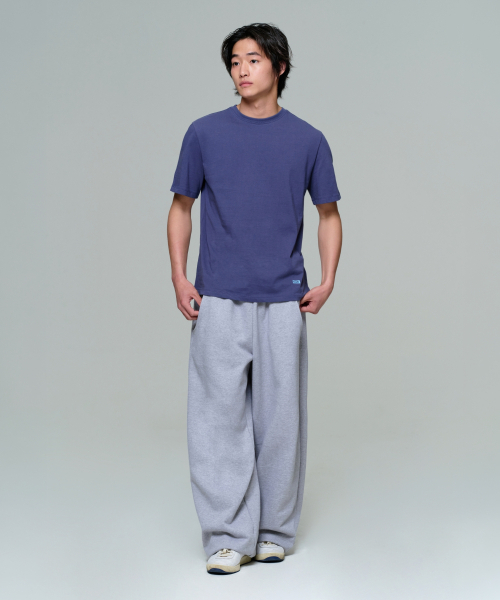 ERA(エラ)の「UNISEX ERA WIDE JOGGER SWEATPANTS - MELANGE GRAY(スウェットパンツ・レディース・グレー・LARGE/MEDIUM/SMALL)」の7枚目の写真