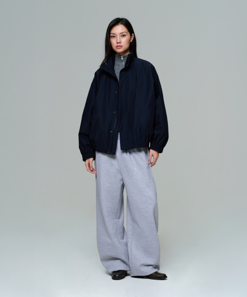 ERA(エラ)の「UNISEX ERA WIDE JOGGER SWEATPANTS - MELANGE GRAY(スウェットパンツ・レディース・グレー・LARGE/MEDIUM/SMALL)」の11枚目の写真