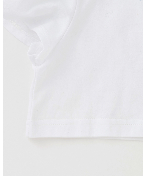 mezzo piano(メゾピアノ)の「肩開き半袖Tシャツ&星キャミワンピースセット(ワンピース・キッズ・ラベンダー/サックスブルー・120cm/130cm/110cm/140cm)」の15枚目の写真