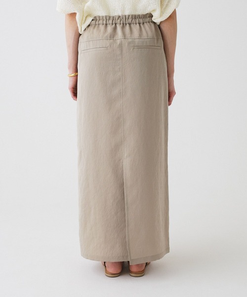 BABYLONE（バビロン）の「ドロストナロースカート（スカート・レディース・ベージュ/ブラック・フリー）」の19枚目の写真