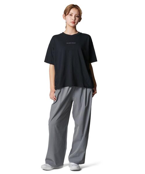 UNDER ARMOUR(アンダーアーマー)の「UAパフォーマンスコットン Tシャツ(トレーニング/レディース)(Tシャツ/カットソー・レディース・ブラック・M/XL/L/S)」の3枚目の写真