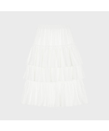Tiered Maxi Skirt (Ivory)