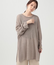 studio CLIP | マルチゲージダブルフロントペーパーヤーンVネックカーディガン(カーディガン/ボレロ)