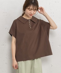 POU DOU DOU | 並びボタン衿つきトップス(Tシャツ/カットソー)