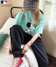 DOUBLE NAME（ダブルネーム）の「【MLB×PEANUTS】 50's RETRO BIG TEE（Tシャツ/カットソー）」
