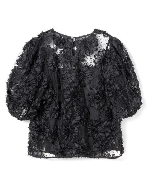 CLASSIC FLOWER TULLE TOPS(クラシックフラワーチュールトップス