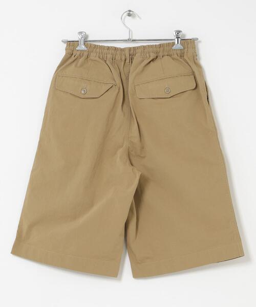 FORK&SPOON（フォークアンドスプーン）の「FORK&SPOON　クリンクルワイドショーツ（その他パンツ・メンズ・ベージュ/ブラック・4/5）」の8枚目の写真