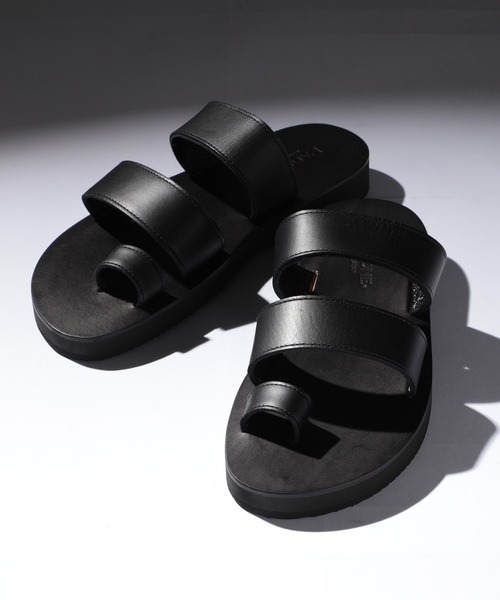 PADRONE(パドローネ)の「【PADRONE】STRAP SANDALS PU2308-3204-22C(サンダル・メンズ・ブラック・40/42)」の2枚目の写真