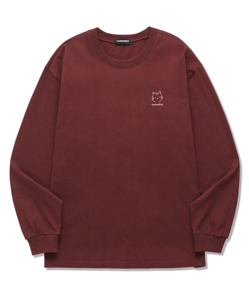 VANNWORKS(バンワークス)の「ヤオンイ ロングスリーブ (VLS0076) バーガンディ(Tシャツ/カットソー・メンズ・その他・SMALL/MEDIUM/LARGE/X-LARGE/XX-LARGE)」の4枚目の写真