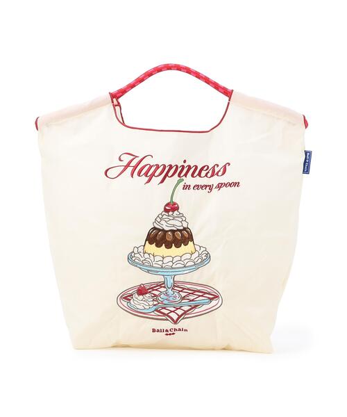 Ball&Chain(ボールアンドチェーン)の「Ball&Chain(ボールアンドチェーン) pudding/Mサイズ(トートバッグ・レディース・ネイビー/ピンク/アイボリー・F)」の2枚目の写真
