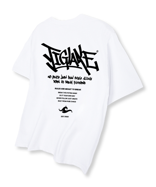 TI.GLAKE（ティーグレイク）の「ロウリーフ オーバーサイズ 半袖Tシャツ ホワイト（Tシャツ/カットソー・メンズ・その他・LARGE/X-LARGE/XX-LARGE）」の3枚目の写真