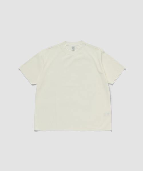 ESTNATION（エストネーション）の「GOOD PEOPLE GOOD STITCHING GOOD PRODUCT for ESTNATION / コットンフェード カットソー（Tシャツ/カットソー・メンズ・オフホワイト/ブラック・MEDIUM/LARGE）」の2枚目の写真