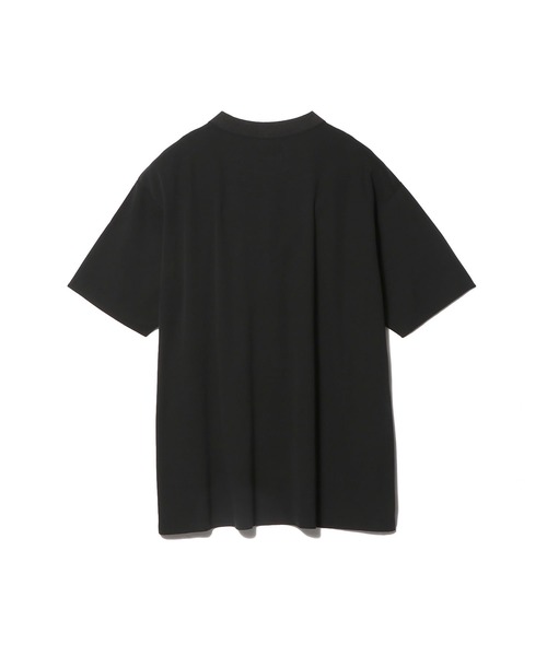 ESTNATION（エストネーション）の「GOOD PEOPLE GOOD STITCHING GOOD PRODUCT for ESTNATION / コットンフェード カットソー（Tシャツ/カットソー・メンズ・オフホワイト/ブラック・MEDIUM/LARGE）」の4枚目の写真
