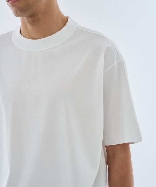 ESTNATION（エストネーション）の「GOOD PEOPLE GOOD STITCHING GOOD PRODUCT for ESTNATION / コットンフェード カットソー（Tシャツ/カットソー・メンズ・オフホワイト/ブラック・MEDIUM/LARGE）」の11枚目の写真