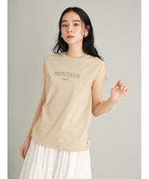 Mila Owen | グラフィックノースリーブTシャツ(Tシャツ/カットソー)